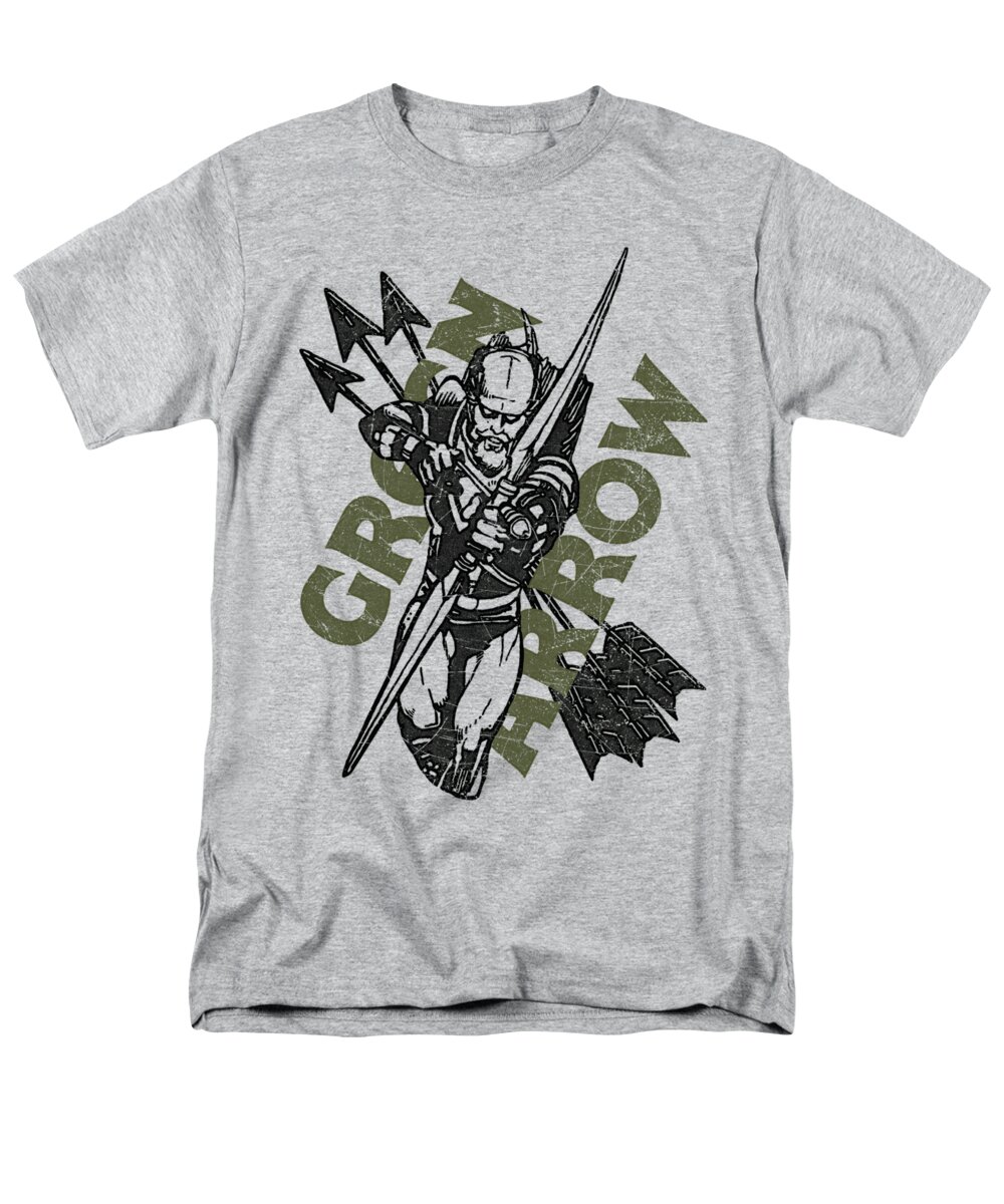  Men's T-Shirt (Regular Fit) featuring the digital art Jla - Archers Arrows by Brand A
