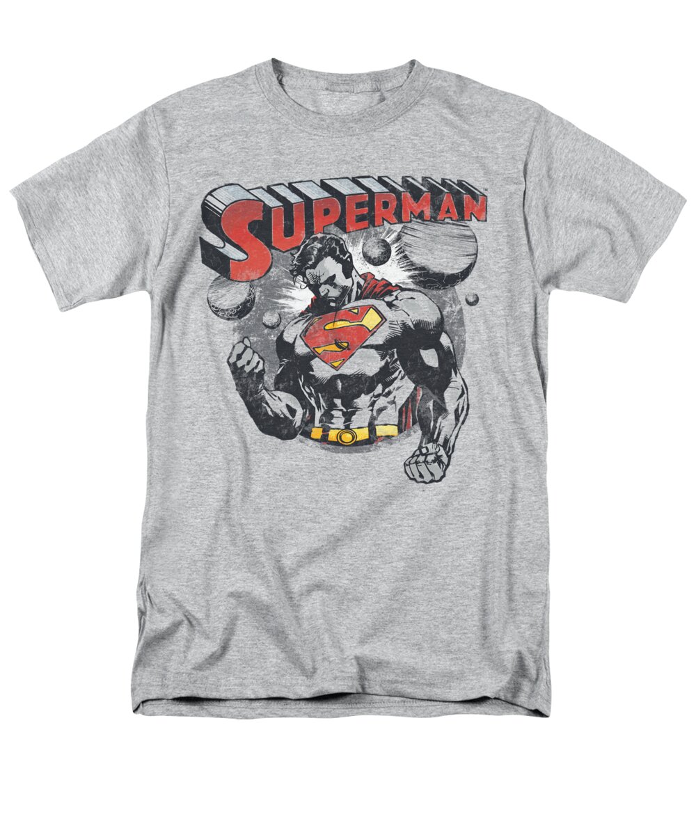 Superman Men's T-Shirt (Regular Fit) featuring the digital art Superman - Super Ko by Brand A