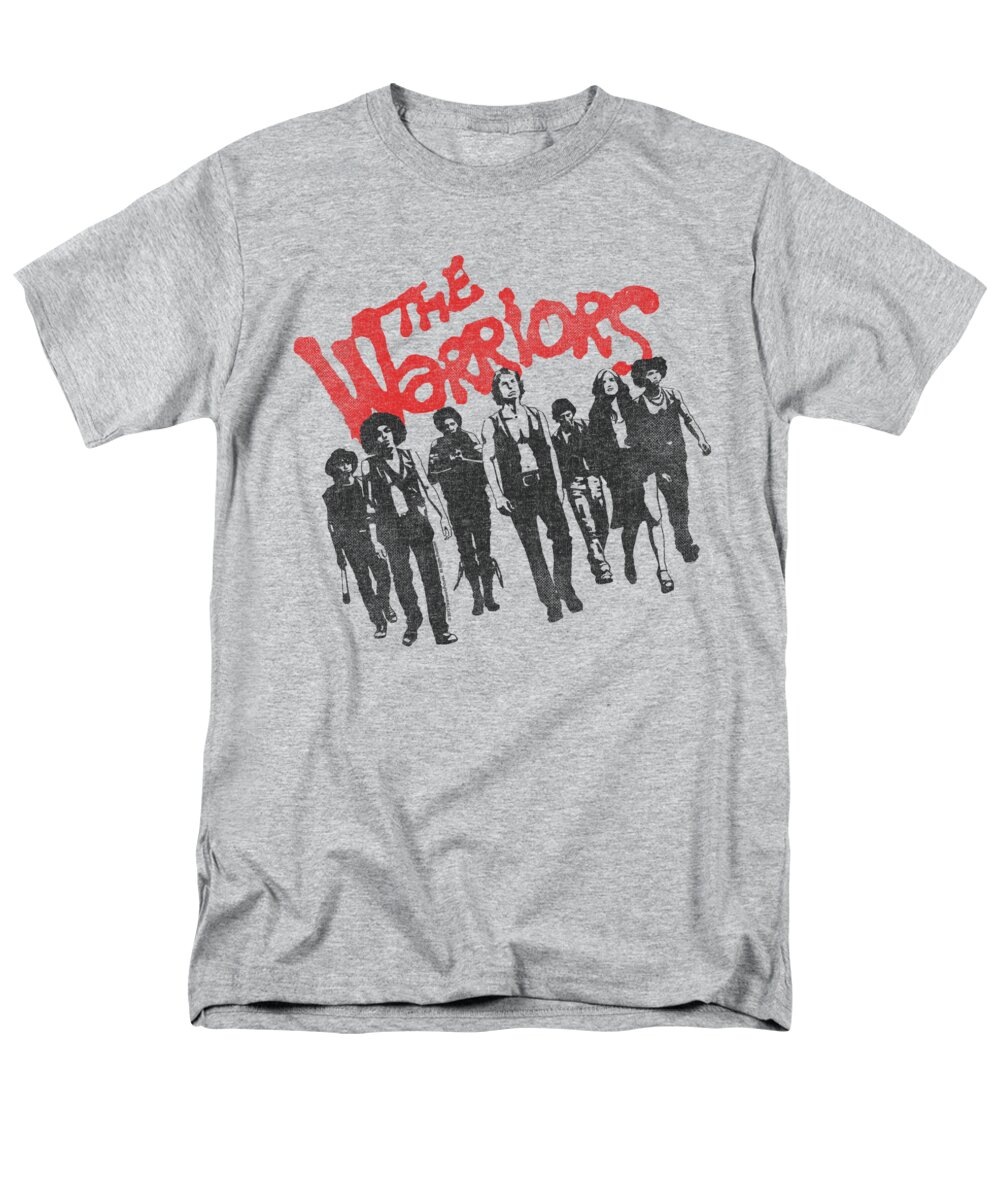 The Warriors Men's T-Shirt (Regular Fit) featuring the digital art Warriors - The Gang by Brand A