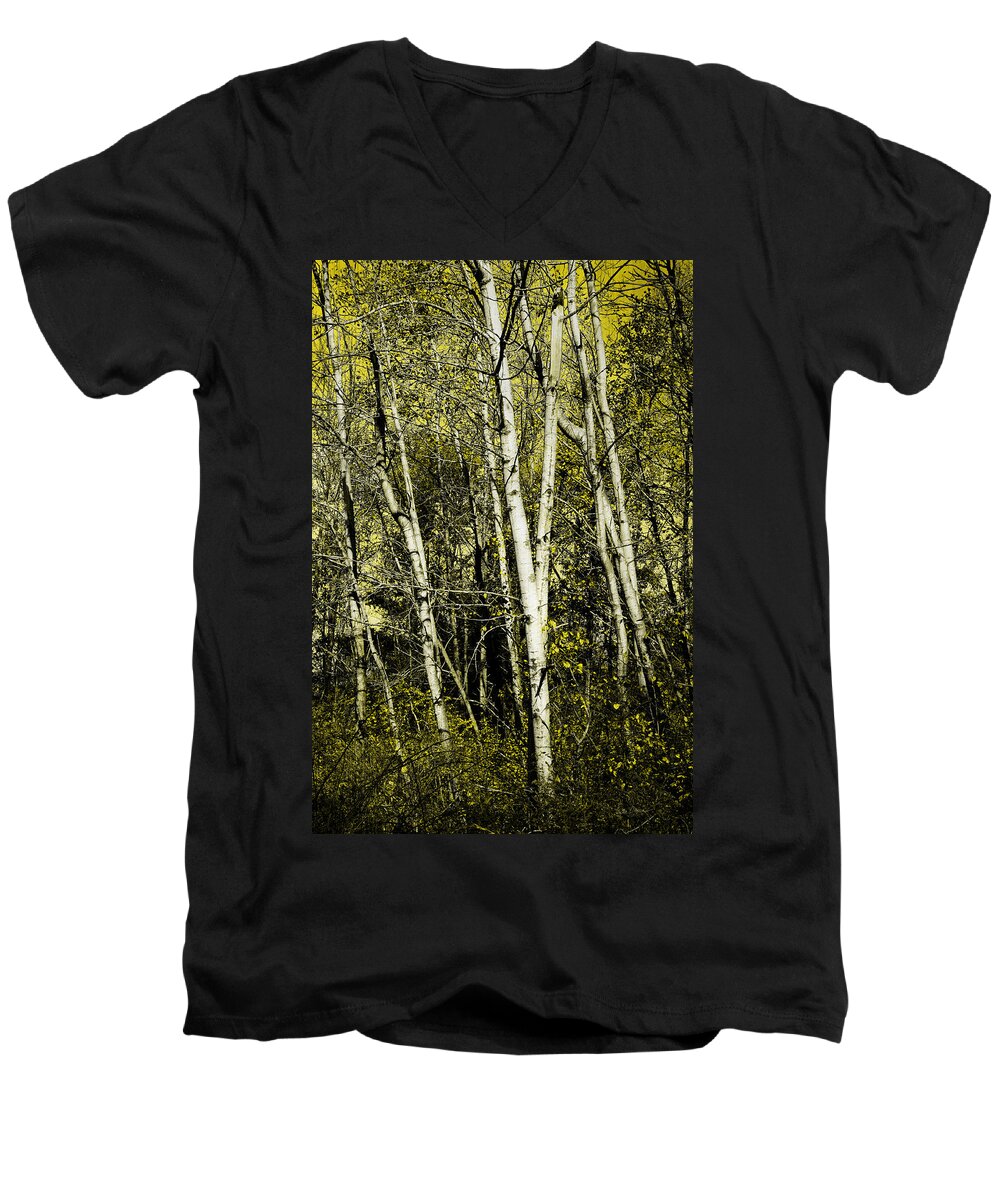 Trees Men's V-Neck T-Shirt featuring the photograph Briers and Brambles by Luke Moore