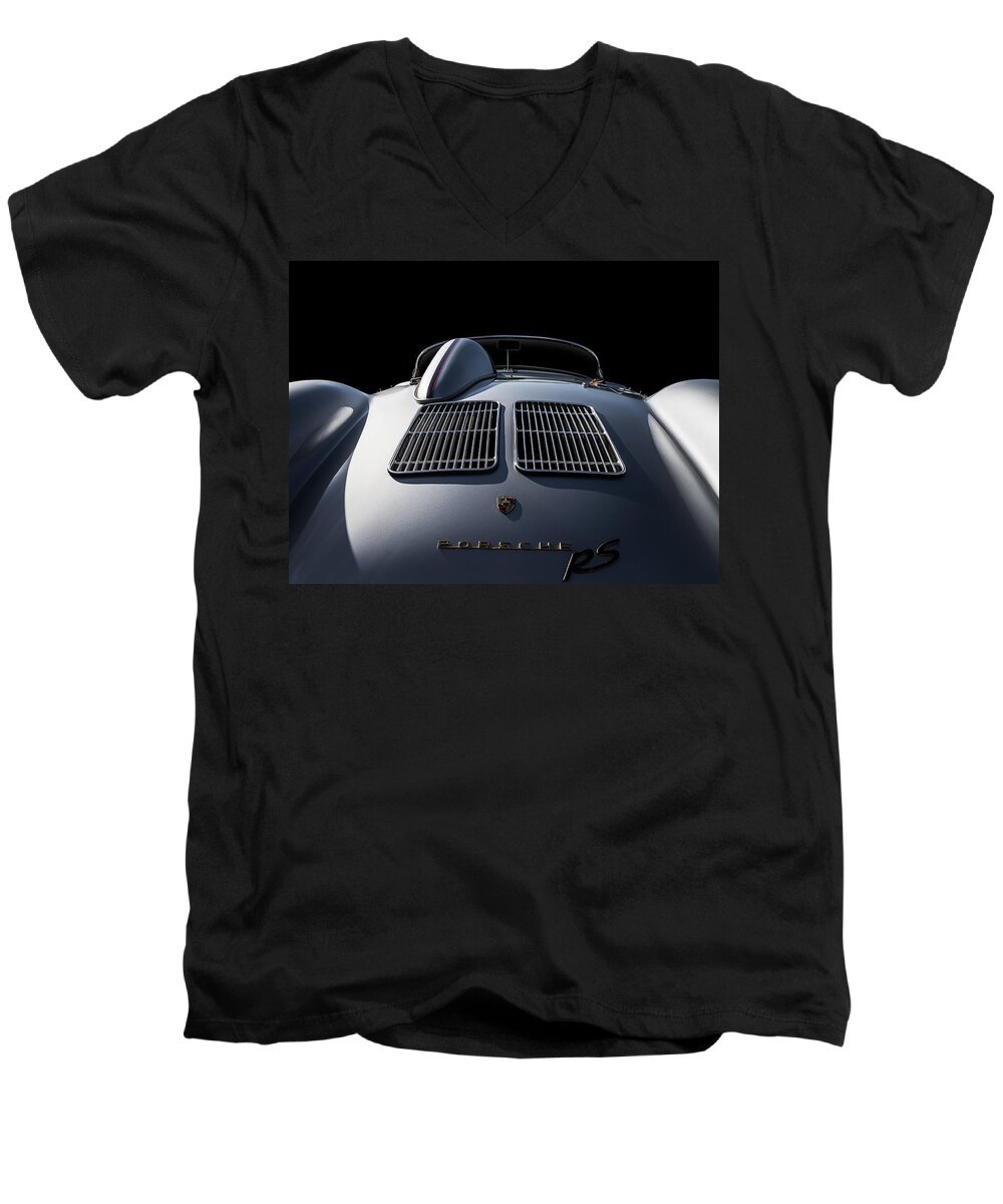 Transportation Men's V-Neck T-Shirt featuring the digital art Giant Killer by Douglas Pittman