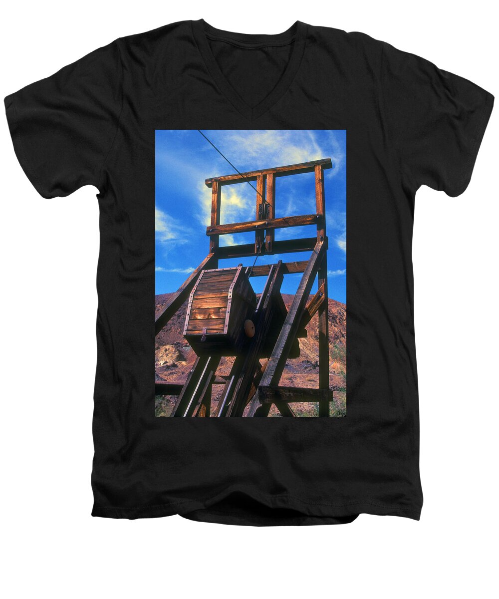 Gold Men's V-Neck T-Shirt featuring the photograph Gold by the Bucket Full by Paul W Faust - Impressions of Light