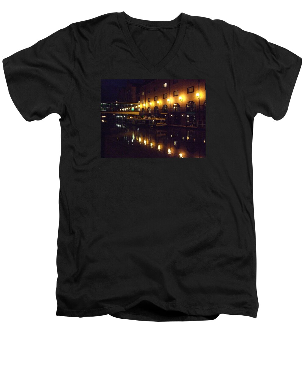 Reflections Men's V-Neck T-Shirt featuring the photograph Reflections #4 by Jean Walker