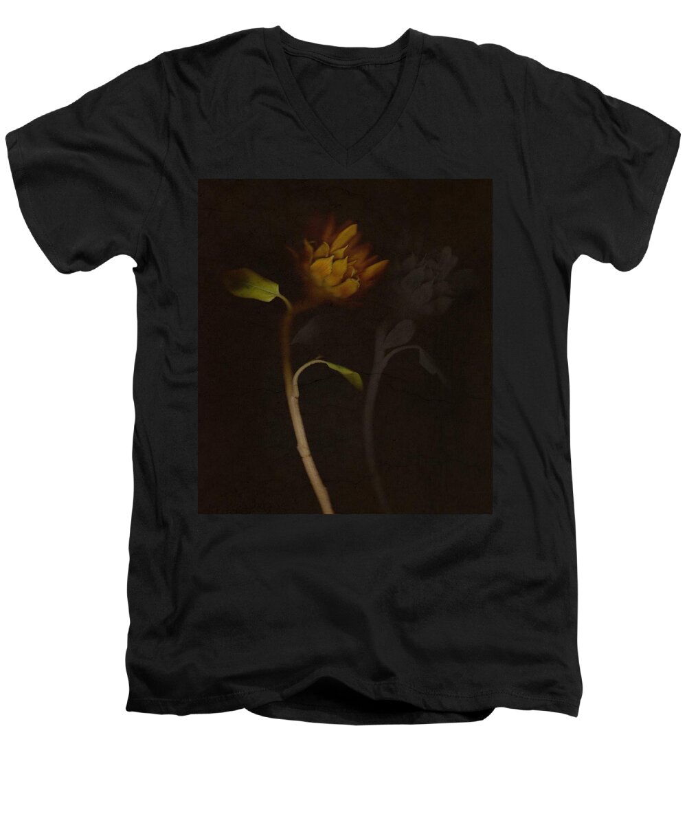 Flower Men's V-Neck T-Shirt featuring the photograph Sanctuary by Mark Ross