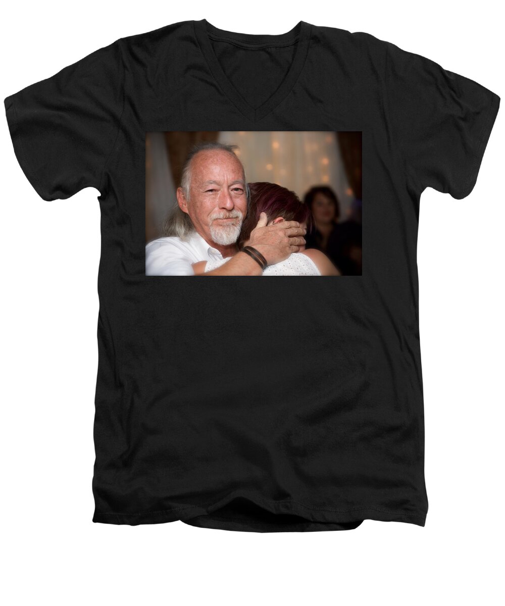  Men's V-Neck T-Shirt featuring the photograph 05_21_16_5516 #0521165516 by Lawrence Boothby