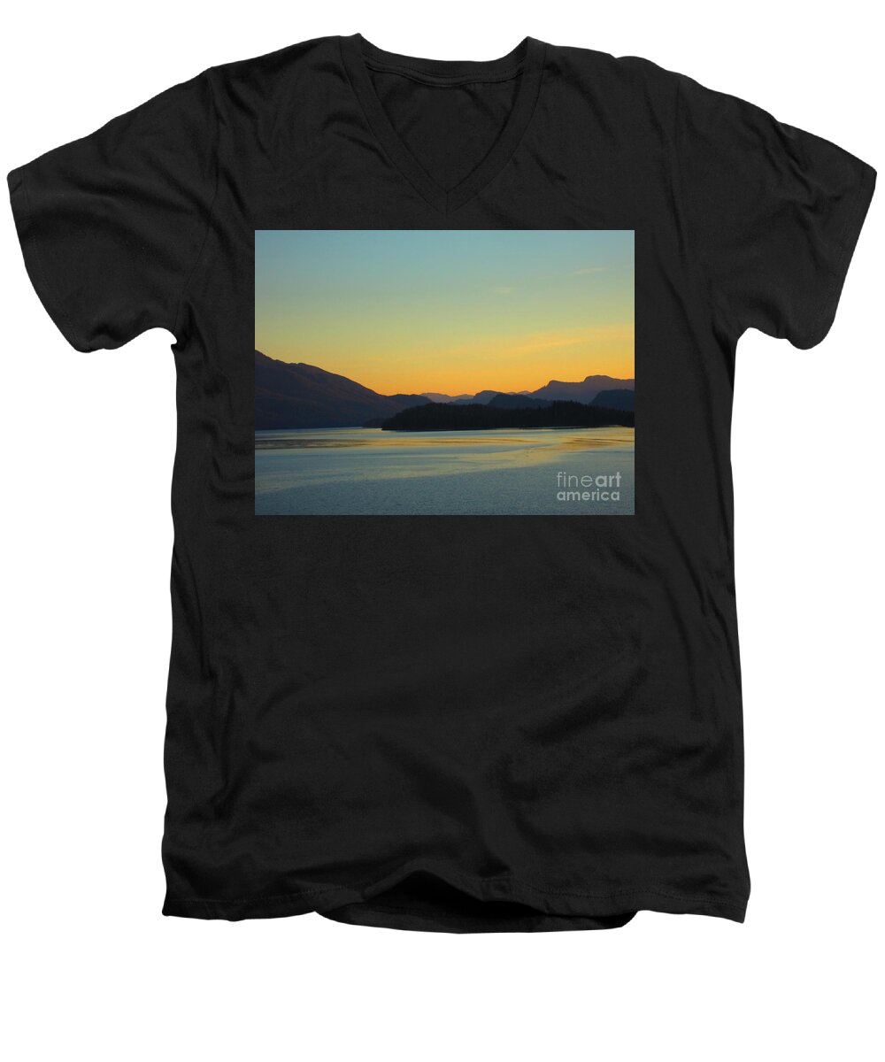 Ketchikan Men's V-Neck T-Shirt featuring the photograph Alaska2 by Laurianna Taylor