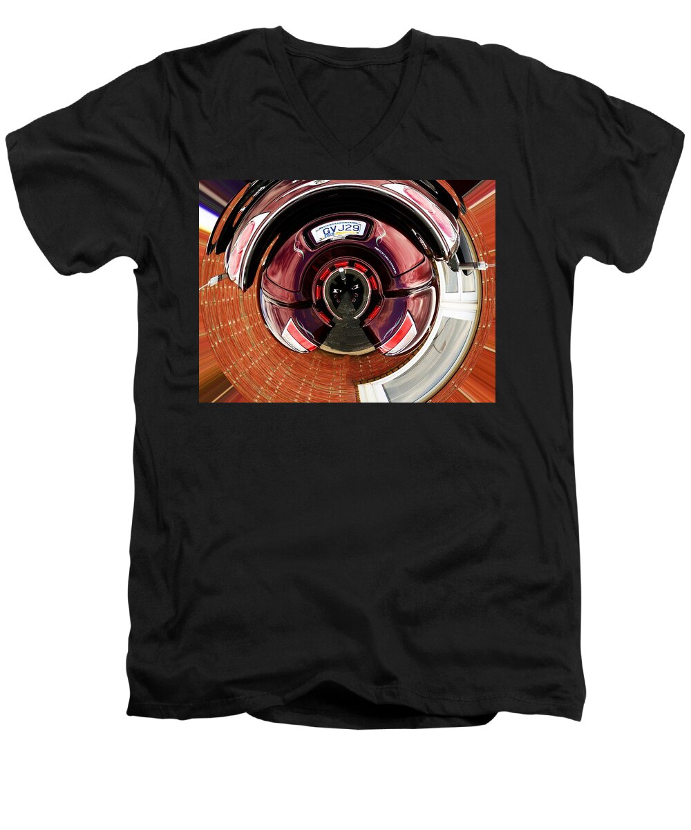 Art Men's V-Neck T-Shirt featuring the photograph Abstract trike by Karl Rose