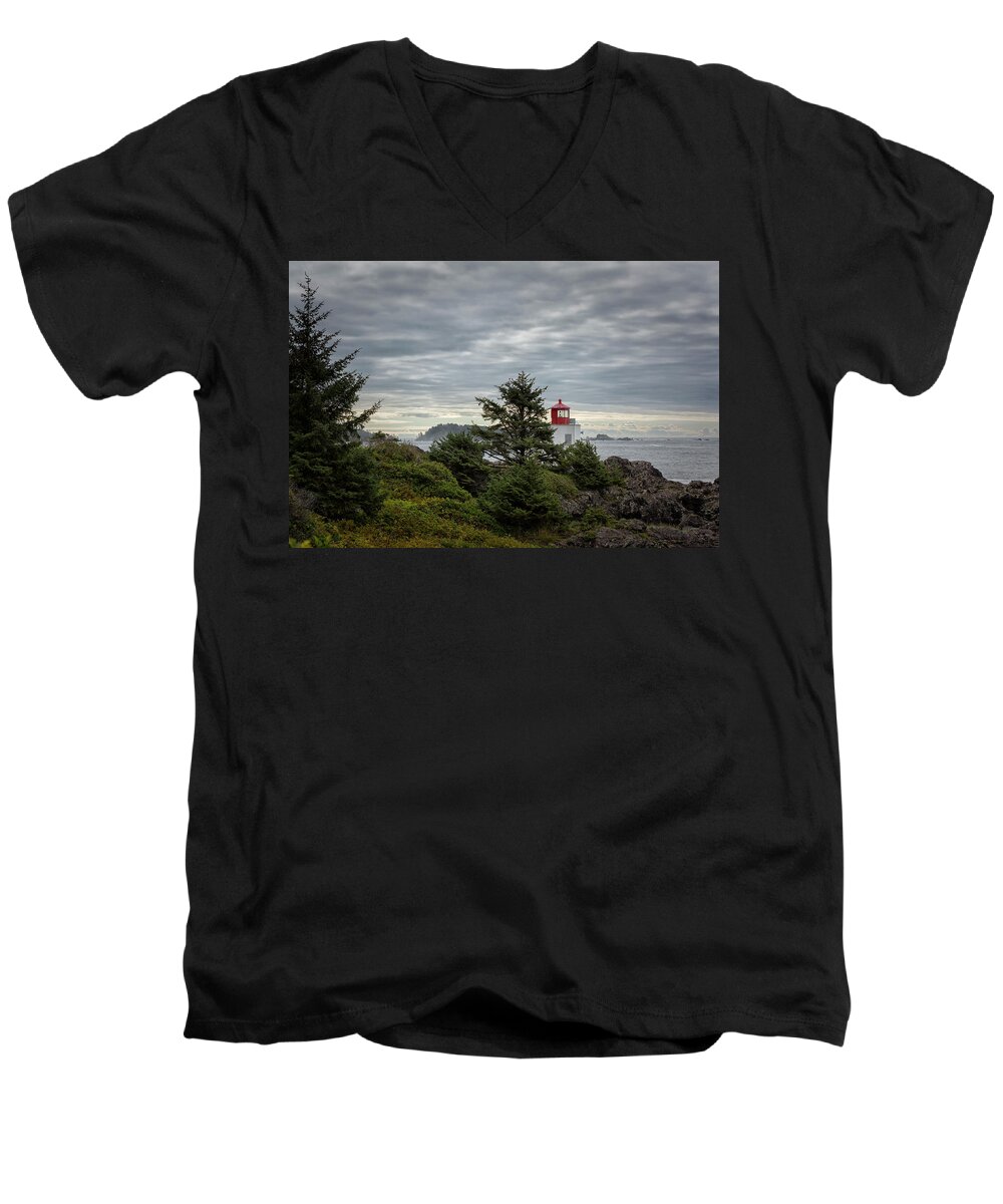 Coast Men's V-Neck T-Shirt featuring the photograph Amphitrite by Randy Hall