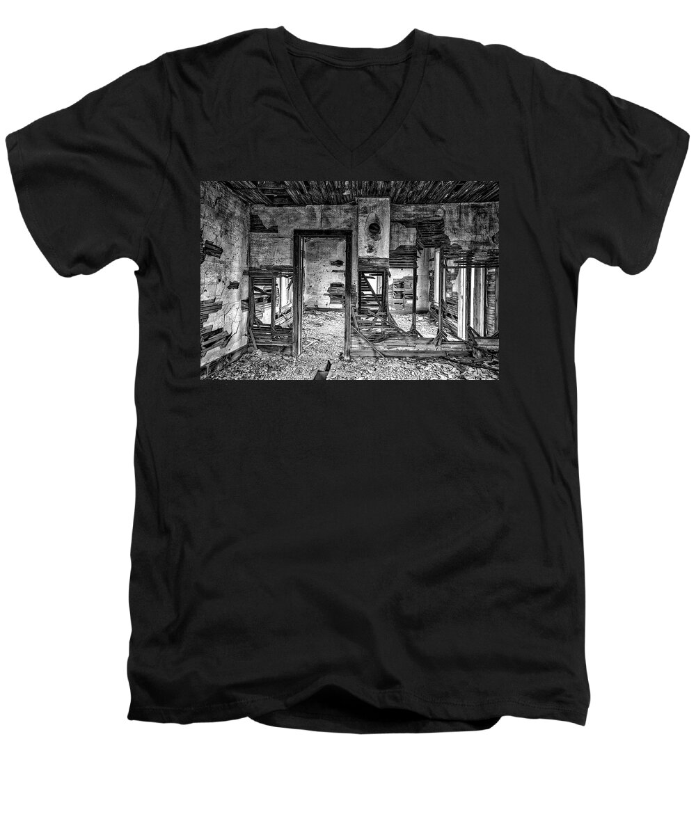 Worn Down Men's V-Neck T-Shirt featuring the photograph Dreams of the Past by Darren White