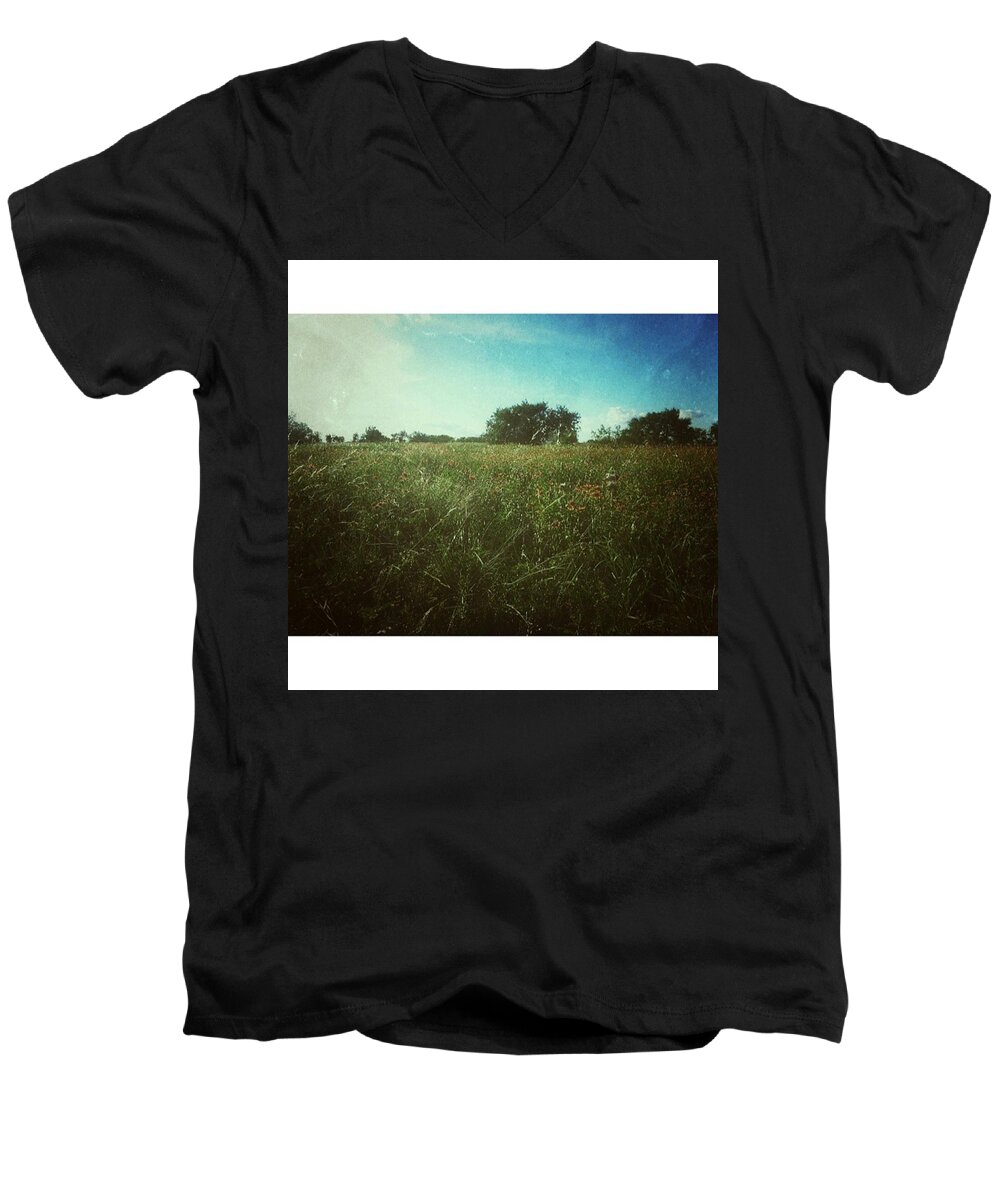 Androidphotography Men's V-Neck T-Shirt featuring the photograph Home by Sean Wray