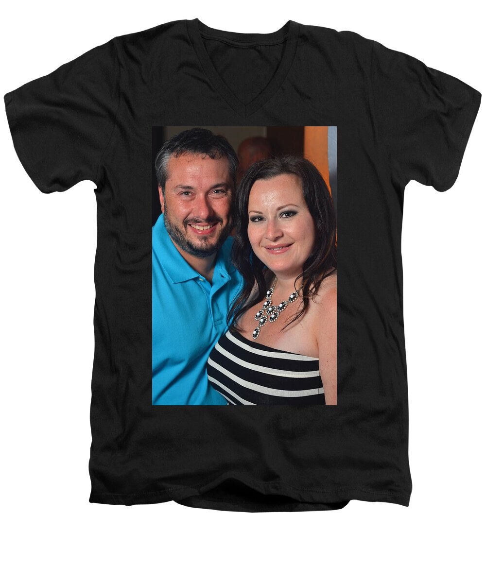 Reunion Men's V-Neck T-Shirt featuring the photograph Kimberly by Carle Aldrete