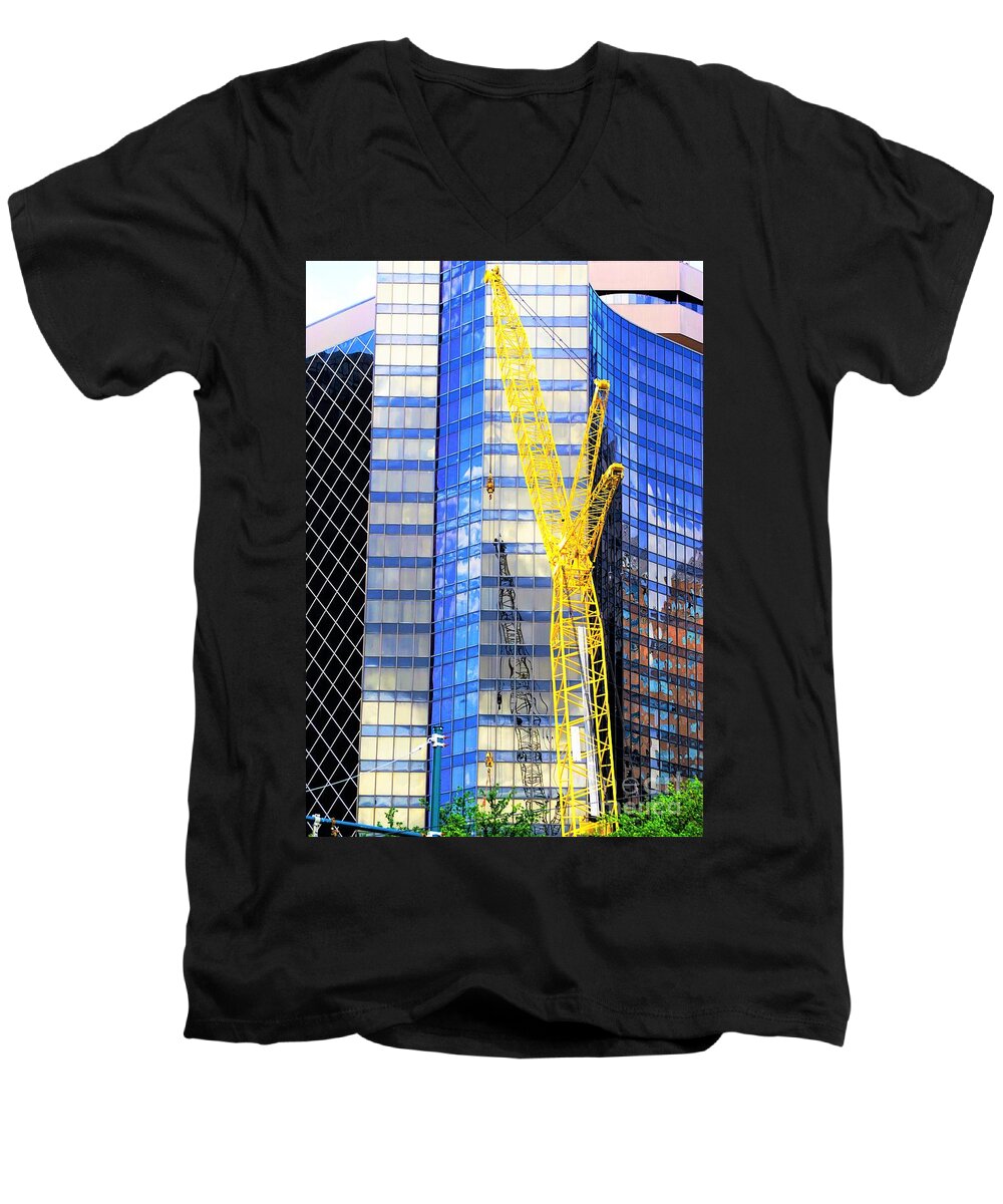 New Orleans Men's V-Neck T-Shirt featuring the photograph New Orleans Louisiana 4 by Merle Grenz