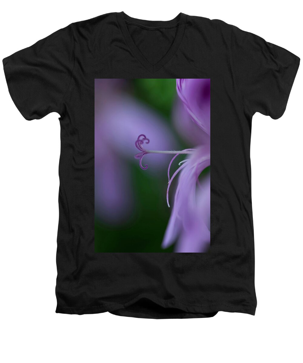 Photography Art Men's V-Neck T-Shirt featuring the photograph Out Standing by Kathleen Messmer