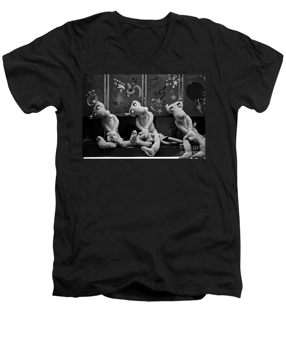 Animal Men's V-Neck T-Shirt featuring the photograph Prizes for the winners by Bob Orsillo