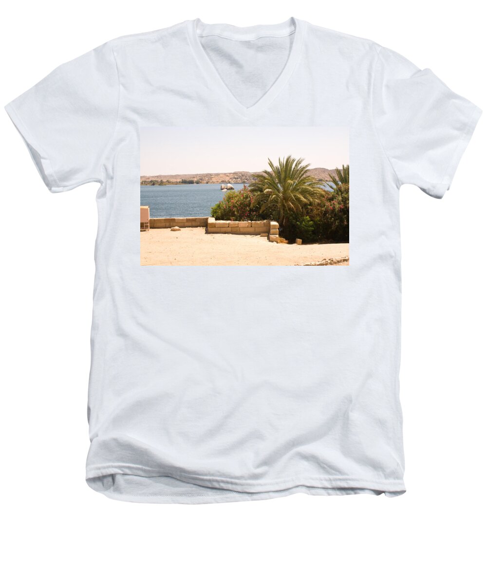  Men's V-Neck T-Shirt featuring the photograph LakeView 2 by James Gay