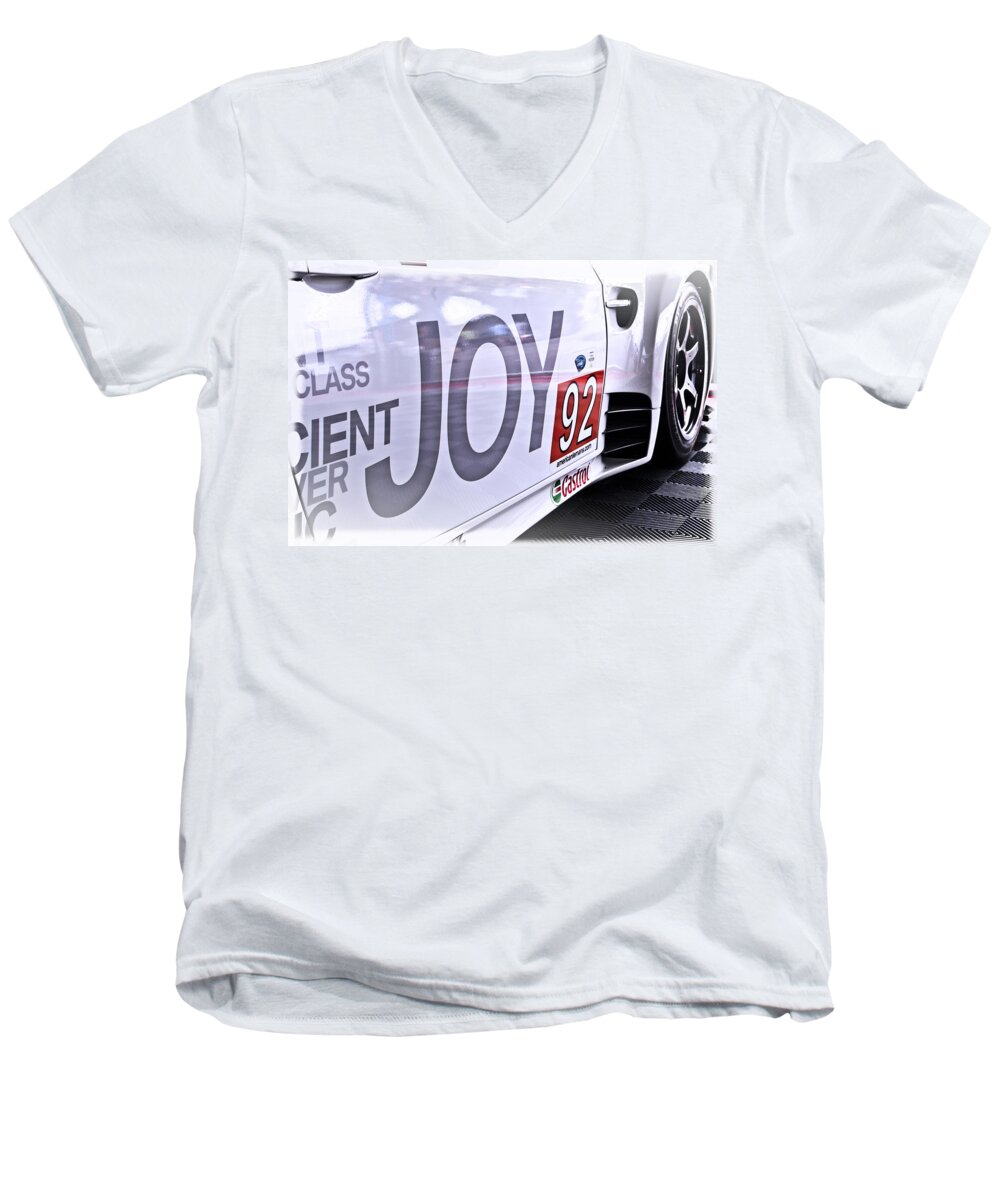 Auto Men's V-Neck T-Shirt featuring the photograph Joy Toy by Scott Wyatt