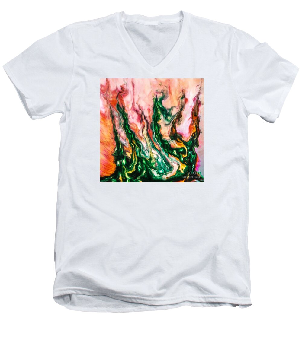 Otherworldly Men's V-Neck T-Shirt featuring the photograph Otherworld by Michael Arend