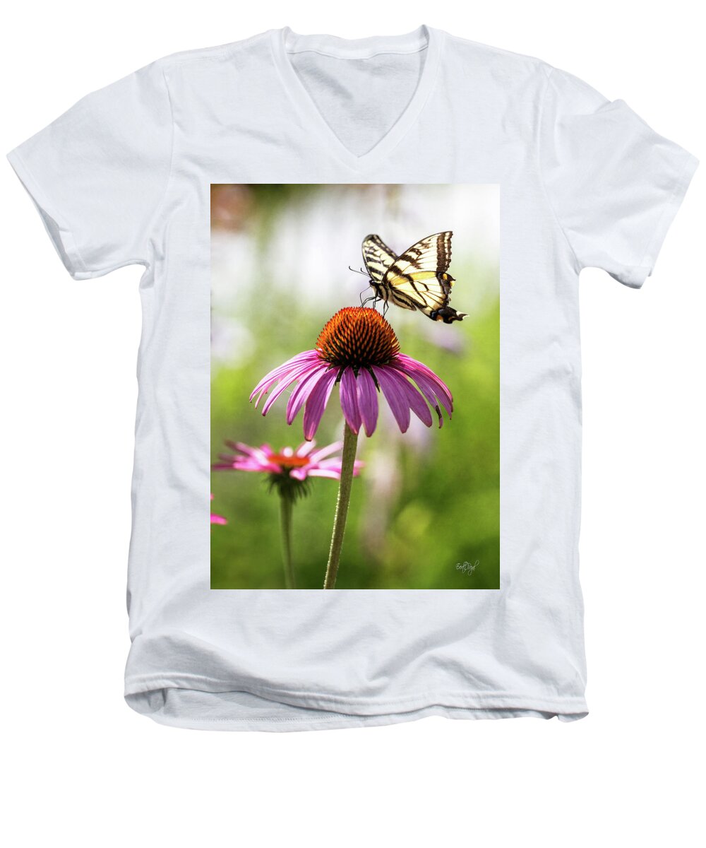 Eastern Men's V-Neck T-Shirt featuring the photograph Summer Colors by Everet Regal