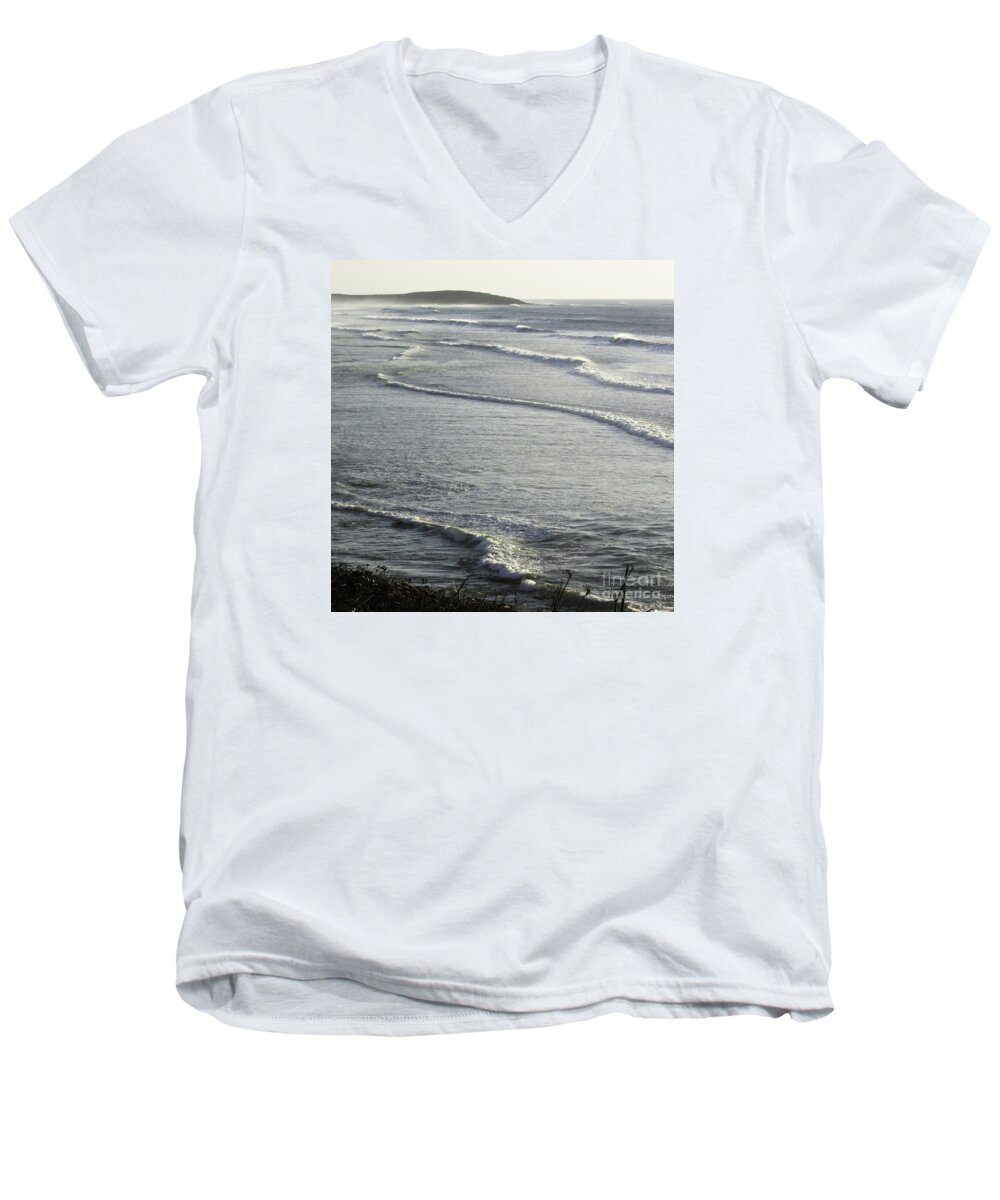 Ocean Men's V-Neck T-Shirt featuring the photograph Water World by Joyce Creswell