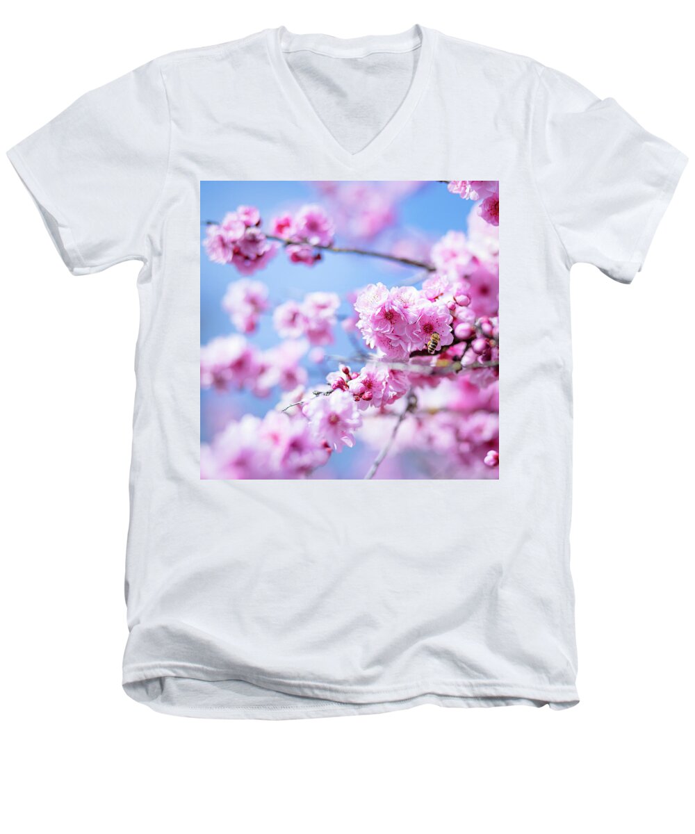 2020 Men's V-Neck T-Shirt featuring the photograph The Blooms Of Spring by Ant Pruitt