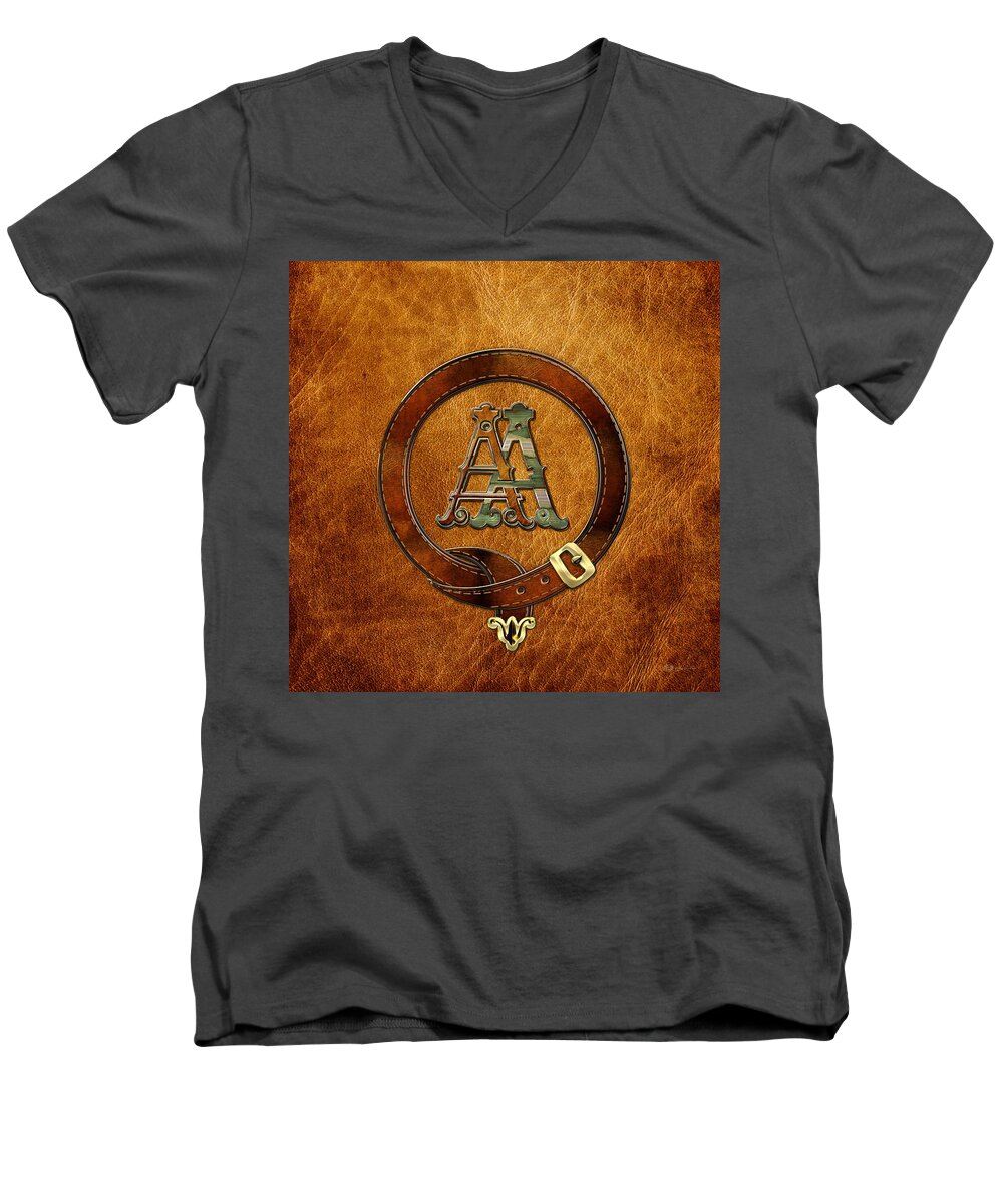 AA Initials - Gold Antique Monogram on White Leather Kids T-Shirt by Serge  Averbukh - Fine Art America