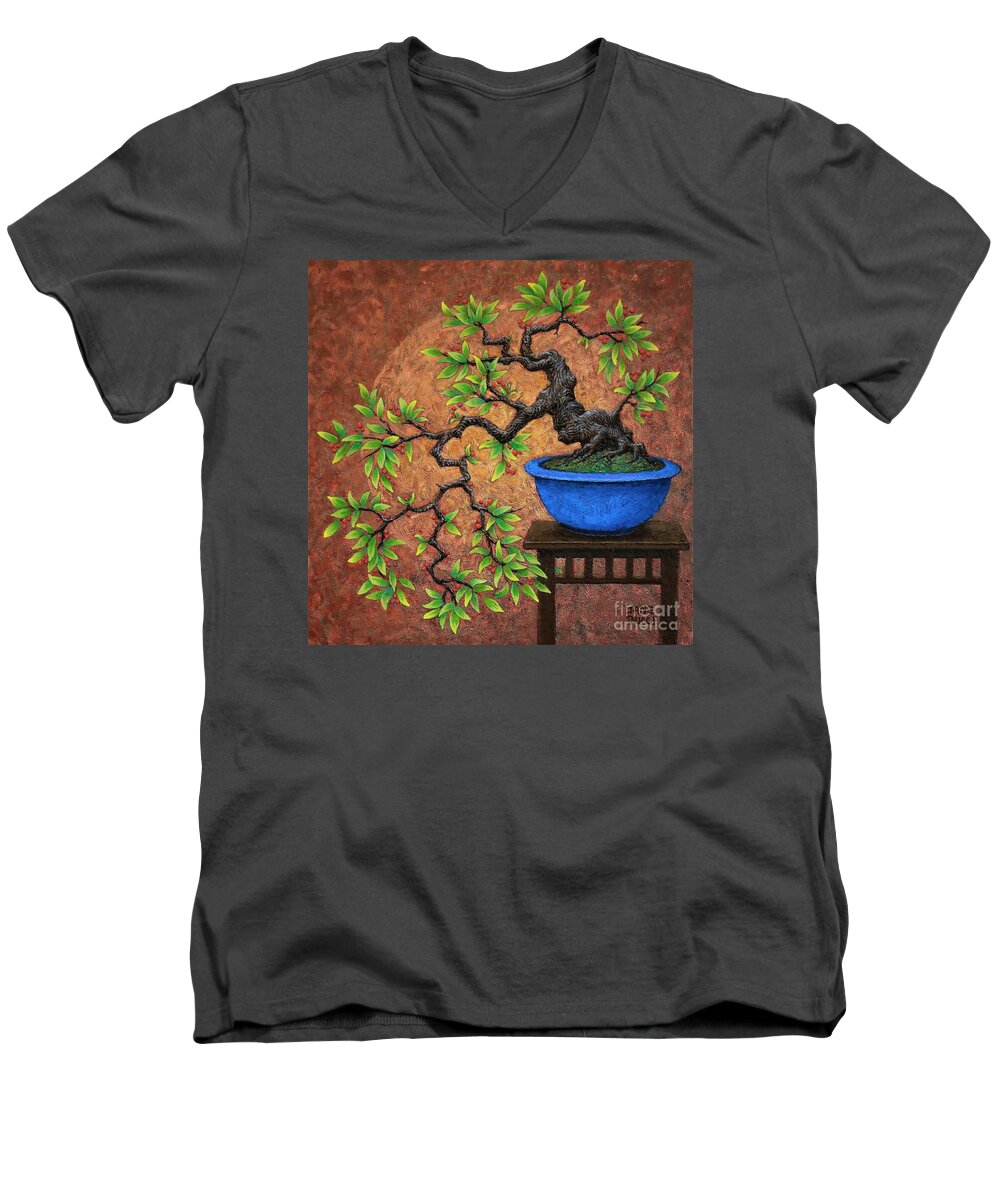 Still Life Men's V-Neck T-Shirt featuring the painting Forgotten by Jane Bucci