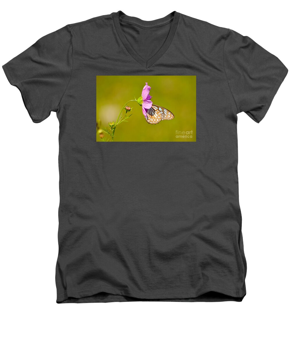 Fotosas Men's V-Neck T-Shirt featuring the photograph Togetherness by Fotosas Photography