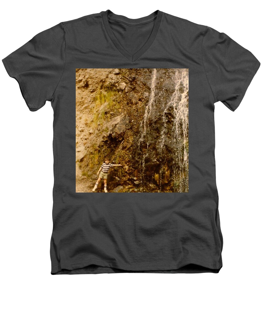 Water Men's V-Neck T-Shirt featuring the photograph Where Is The Soap by Chris W Photography AKA Christian Wilson