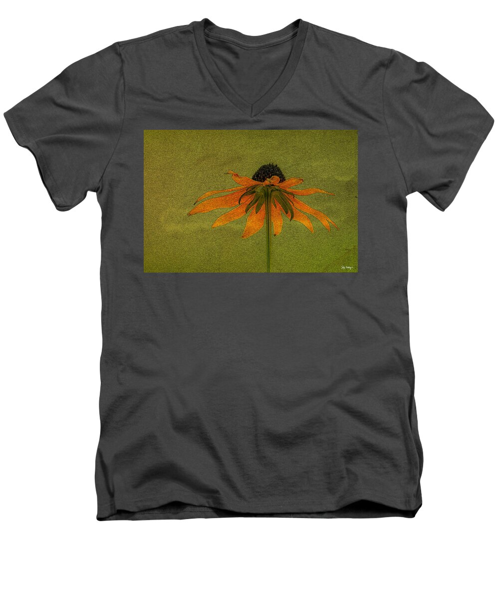 Flower Men's V-Neck T-Shirt featuring the photograph Alice's Dream by Skip Tribby