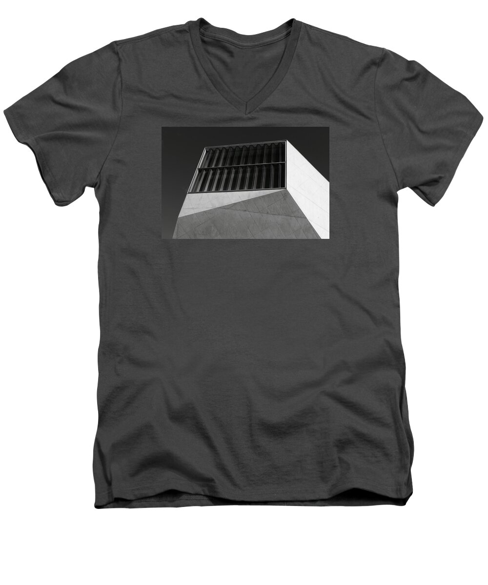 Angle Men's V-Neck T-Shirt featuring the photograph Angles by Emme Pons