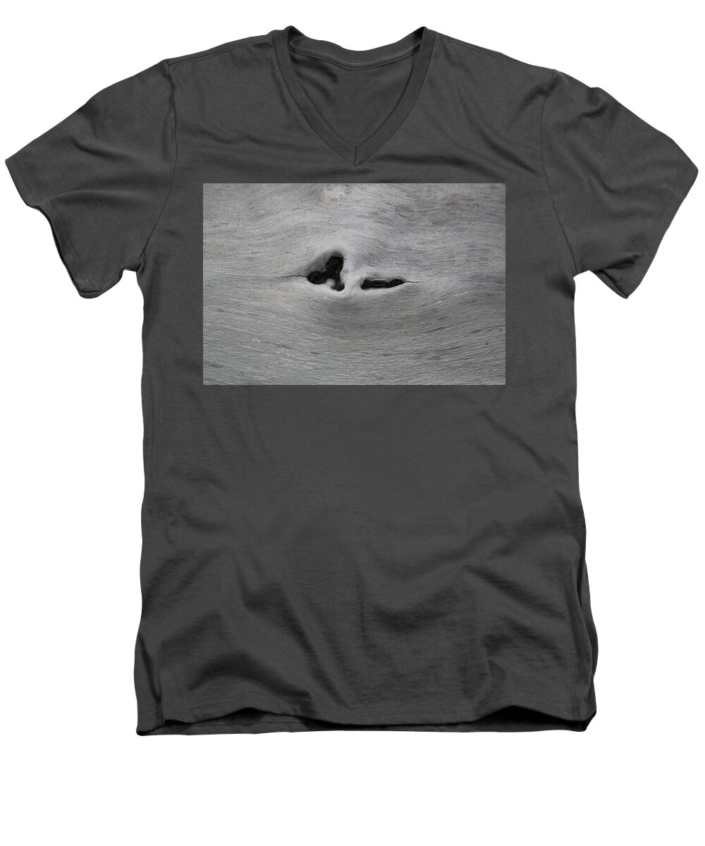 Tidal Men's V-Neck T-Shirt featuring the photograph Decomposition II by Annekathrin Hansen
