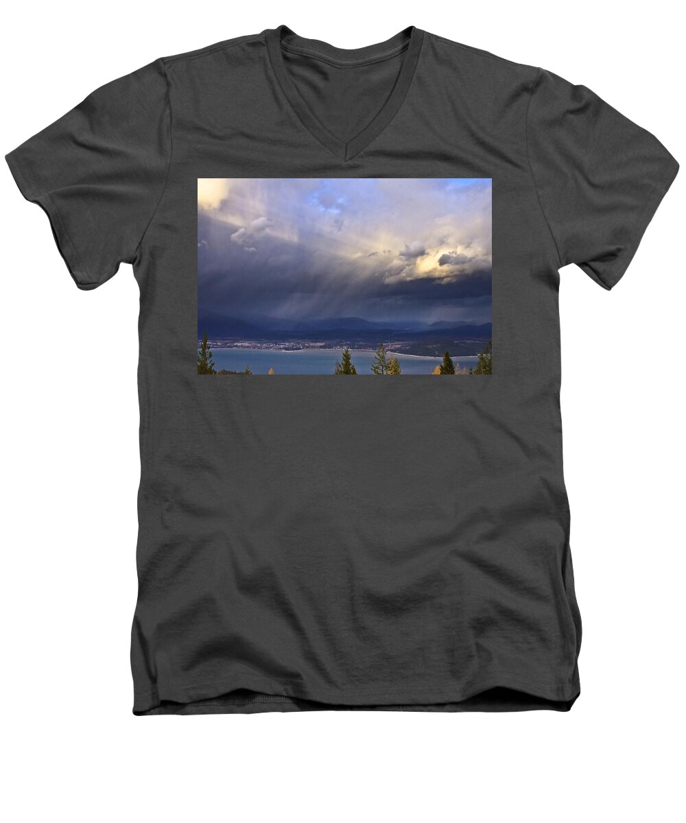 Afternoon Men's V-Neck T-Shirt featuring the photograph Elements by Albert Seger