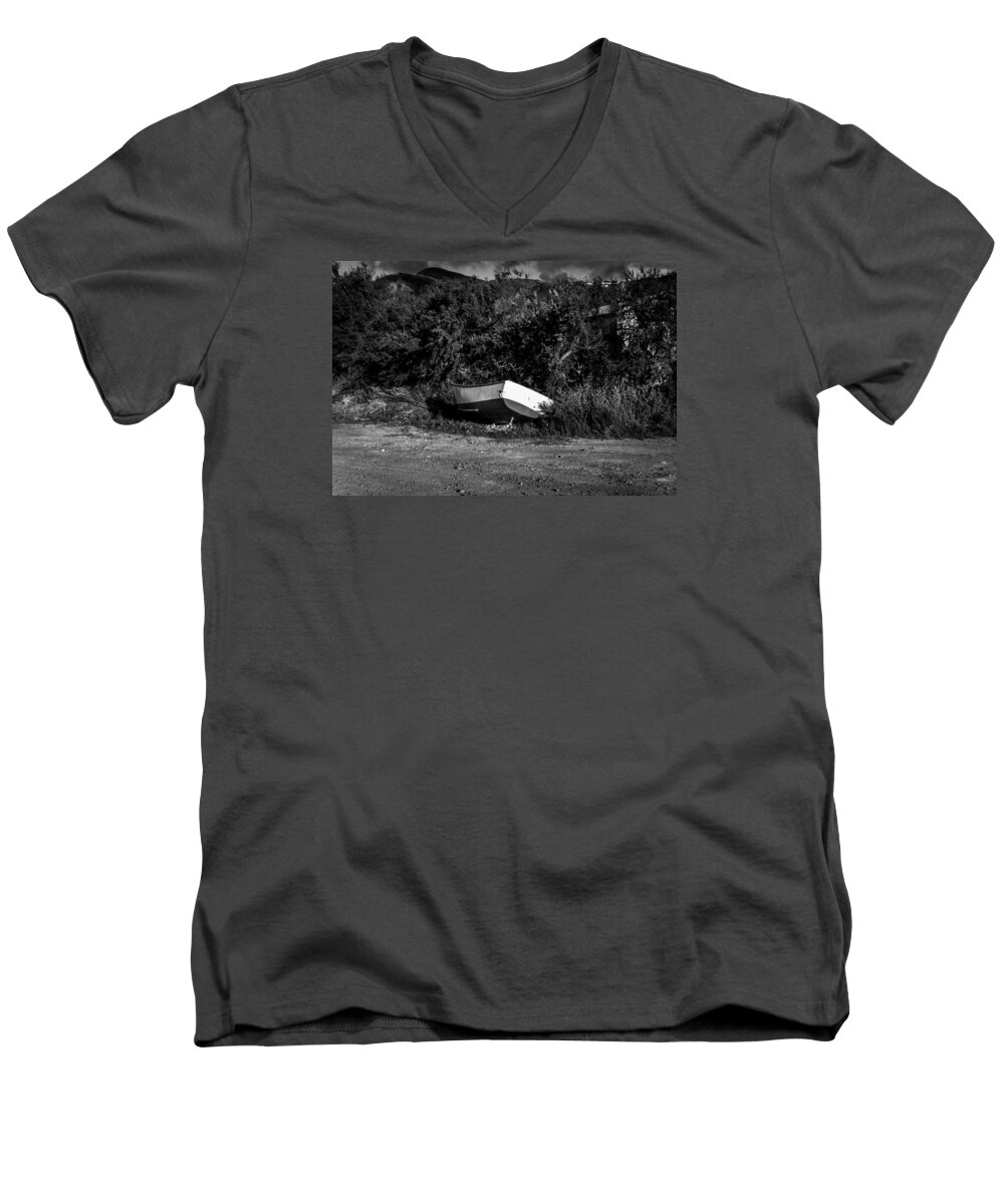 Art Men's V-Neck T-Shirt featuring the photograph Fine Art Back and White203 by Joseph Amaral
