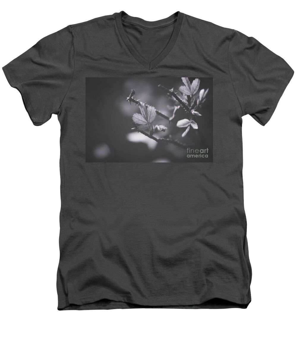Adrian-deleon Men's V-Neck T-Shirt featuring the photograph First signs of spring -Georgia by Adrian De Leon Art and Photography