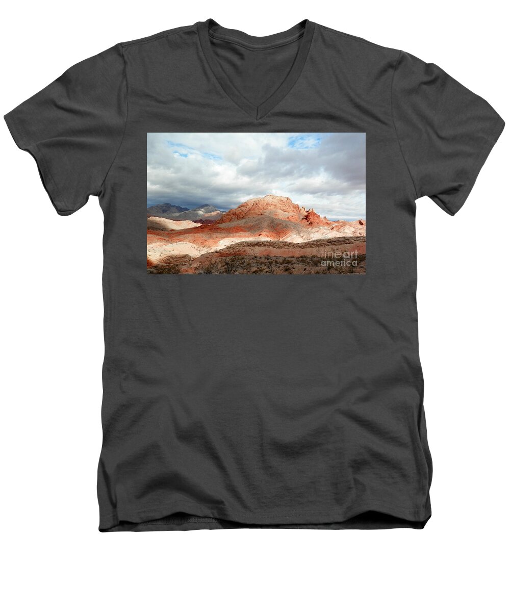 Weather Men's V-Neck T-Shirt featuring the photograph Grace and goodness by Barbara Leigh Art