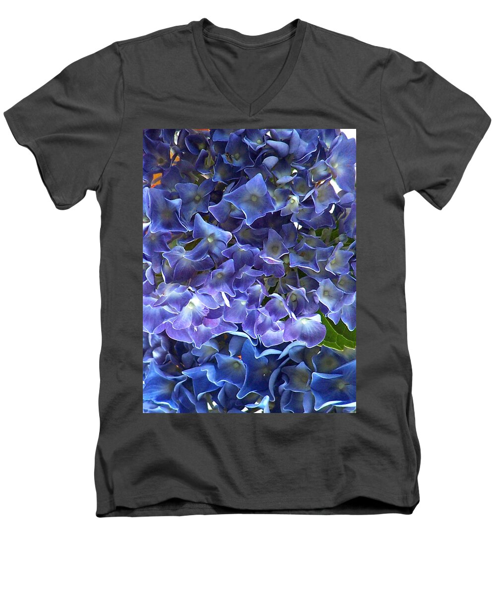 Hyacinth Men's V-Neck T-Shirt featuring the photograph Hyacinth by Steven Huszar