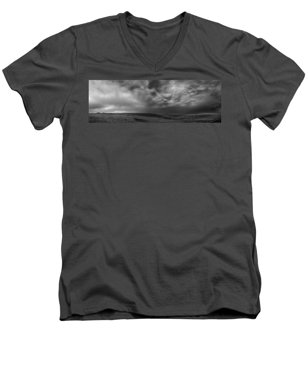 Canada Men's V-Neck T-Shirt featuring the photograph I Can Show You Incredible Things... by Sandra Parlow