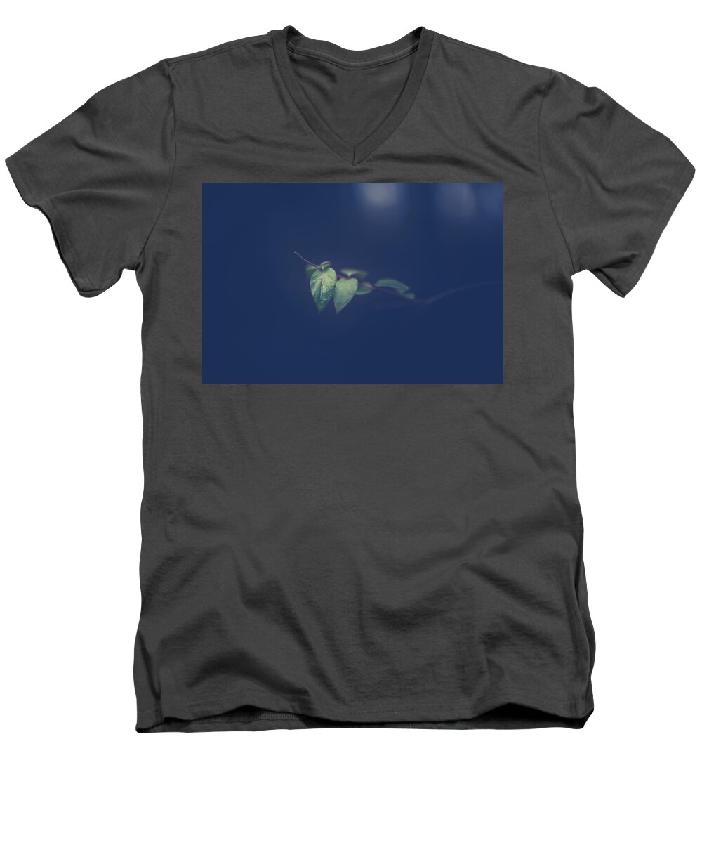 Nature Men's V-Neck T-Shirt featuring the photograph Moving In The Shadows by Shane Holsclaw
