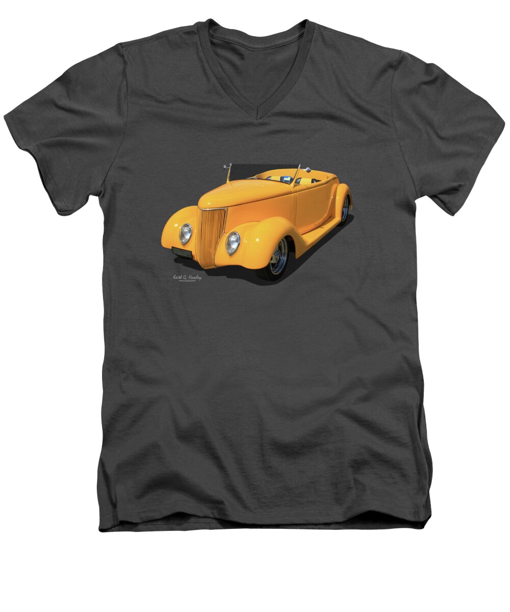 Car Men's V-Neck T-Shirt featuring the photograph Sweet 36 by Keith Hawley