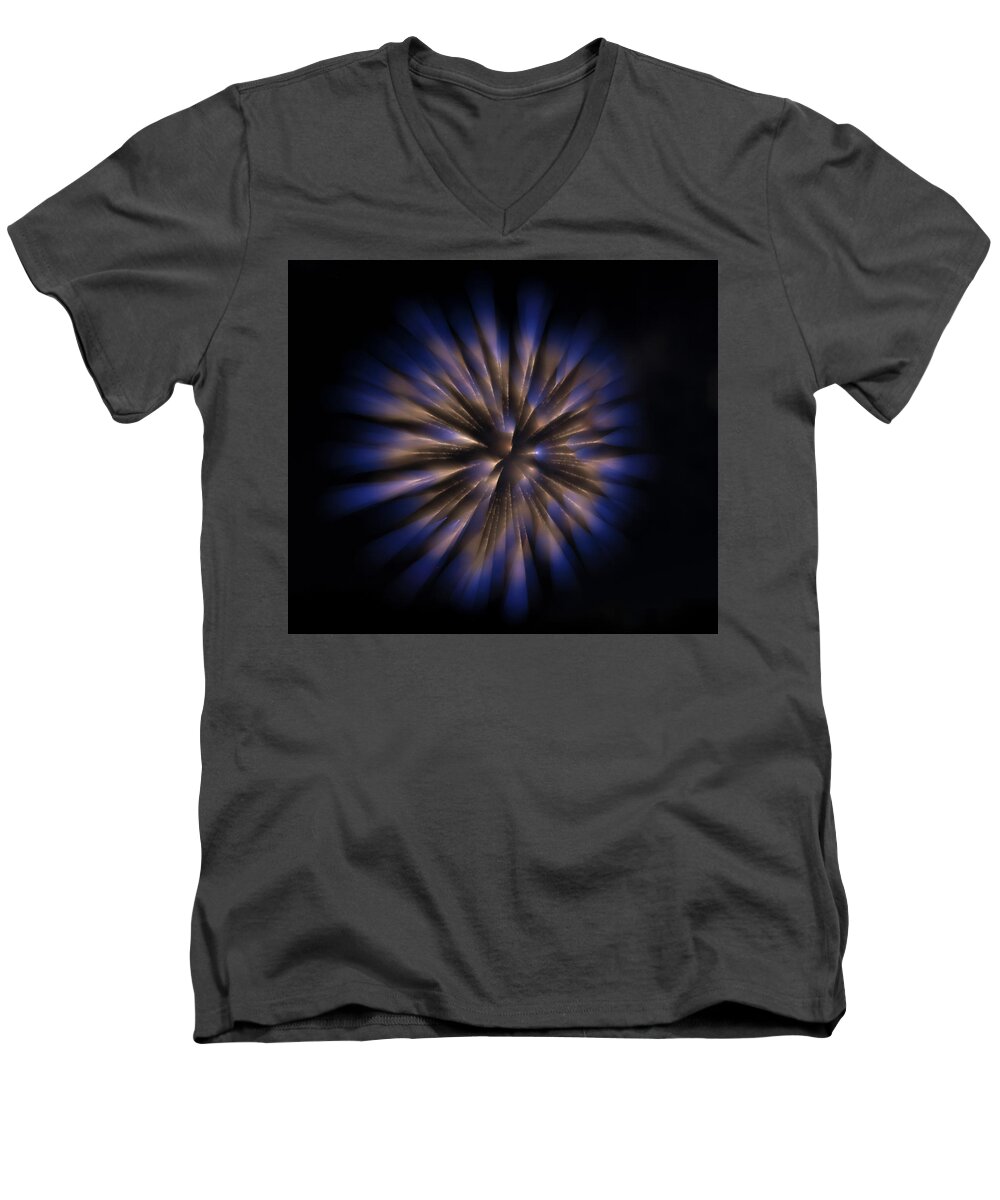 Seed Men's V-Neck T-Shirt featuring the photograph The Seed of a New Idea by Alex Lapidus