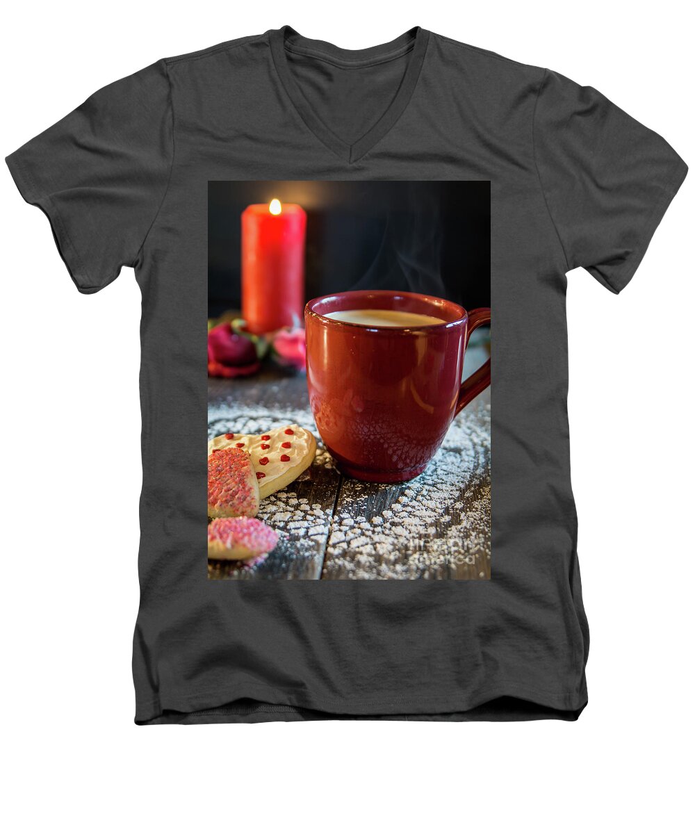 Day Men's V-Neck T-Shirt featuring the photograph The Warmth of Our Love by Deborah Klubertanz