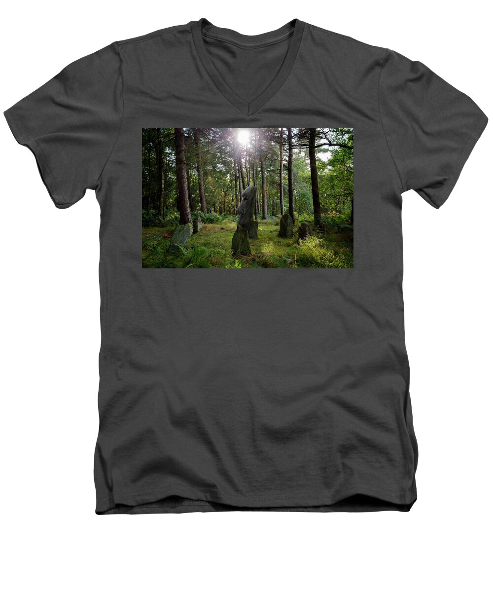 Doll Tor Men's V-Neck T-Shirt featuring the photograph Doll Tor and more by Steev Stamford