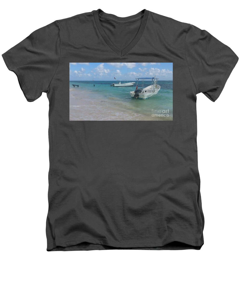 Photography Men's V-Neck T-Shirt featuring the photograph Mexico by Alexandra Vusir