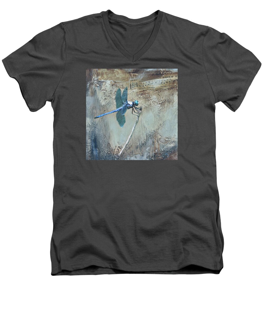 Oh That I Had Wings Men's V-Neck T-Shirt featuring the photograph Oh That I Had Wings square format by Bellesouth Studio