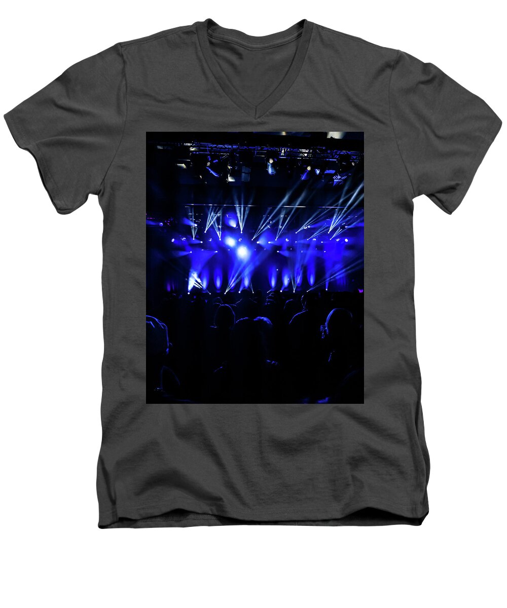 Concert Men's V-Neck T-Shirt featuring the photograph Stellar Performance by Ant Pruitt