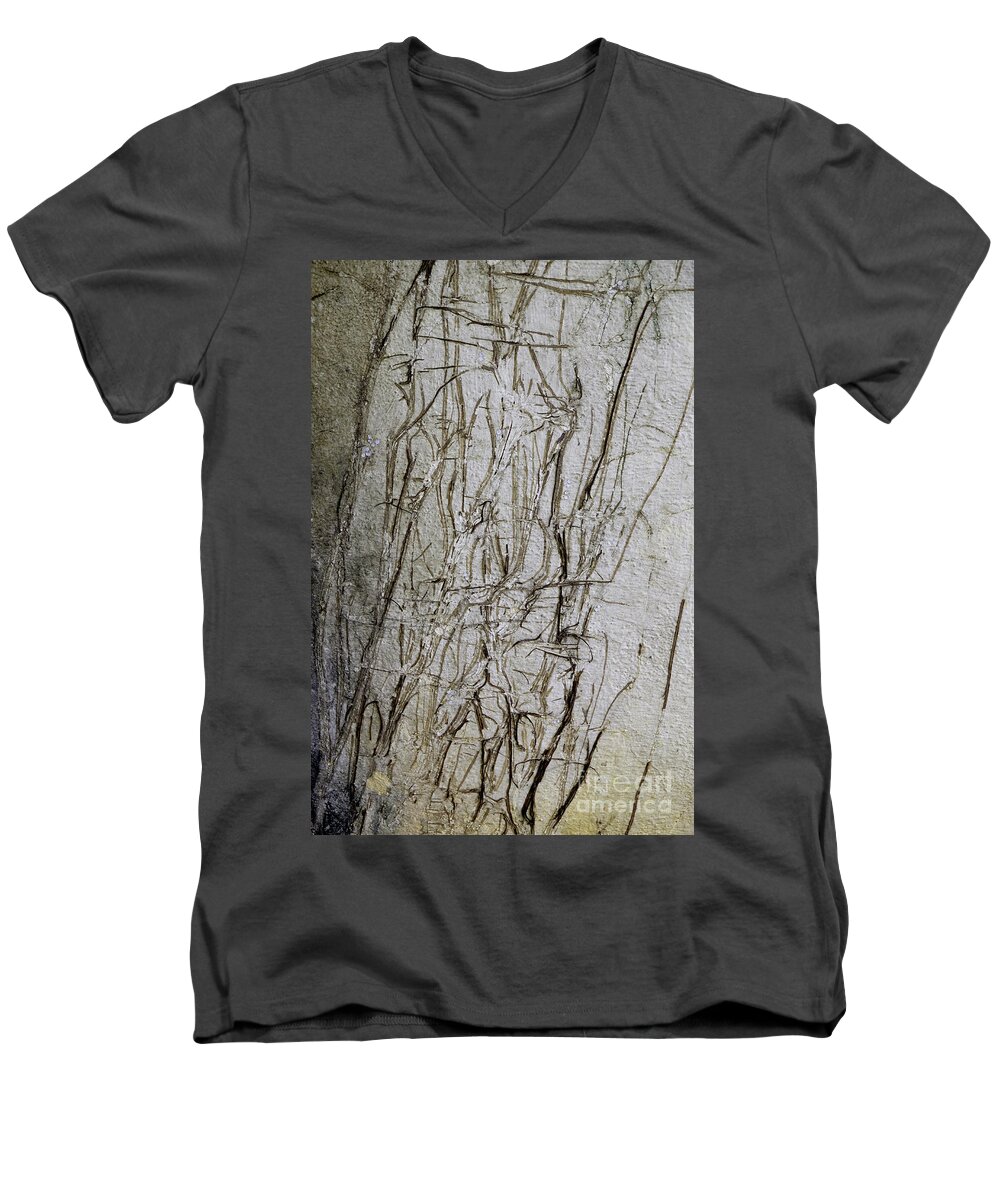 Remnants Men's V-Neck T-Shirt featuring the photograph The Remnants by Mini Arora
