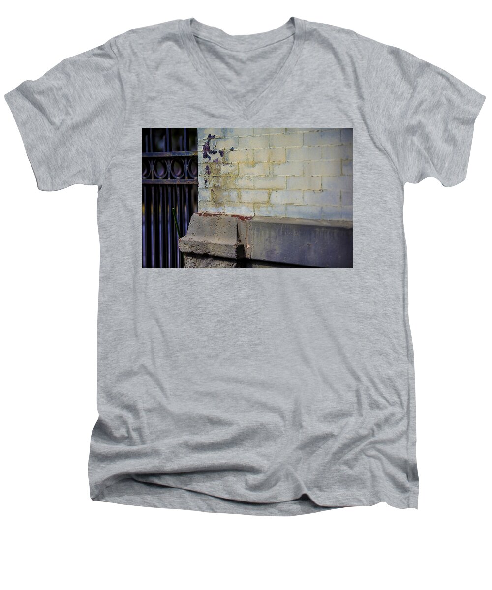  Men's V-Neck T-Shirt featuring the photograph Abstract No.4 #1 by Raymond Kunst