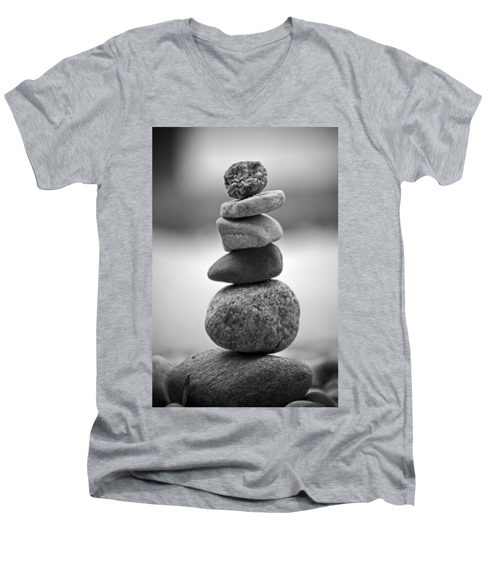 Blumwurks Men's V-Neck T-Shirt featuring the photograph The Delicate #2 by Matthew Blum