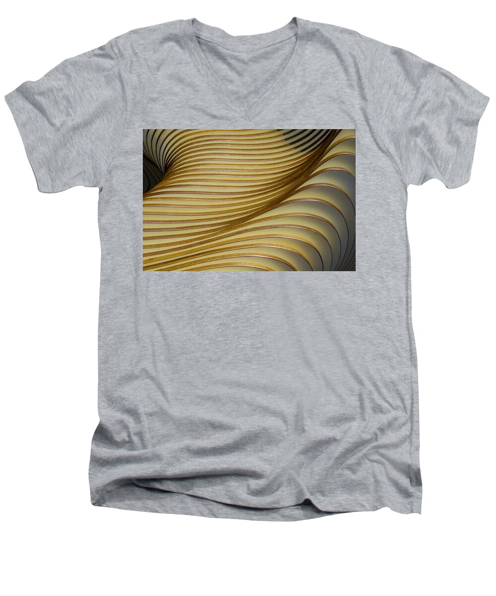  Men's V-Neck T-Shirt featuring the photograph Absent Friend by Raymond Kunst