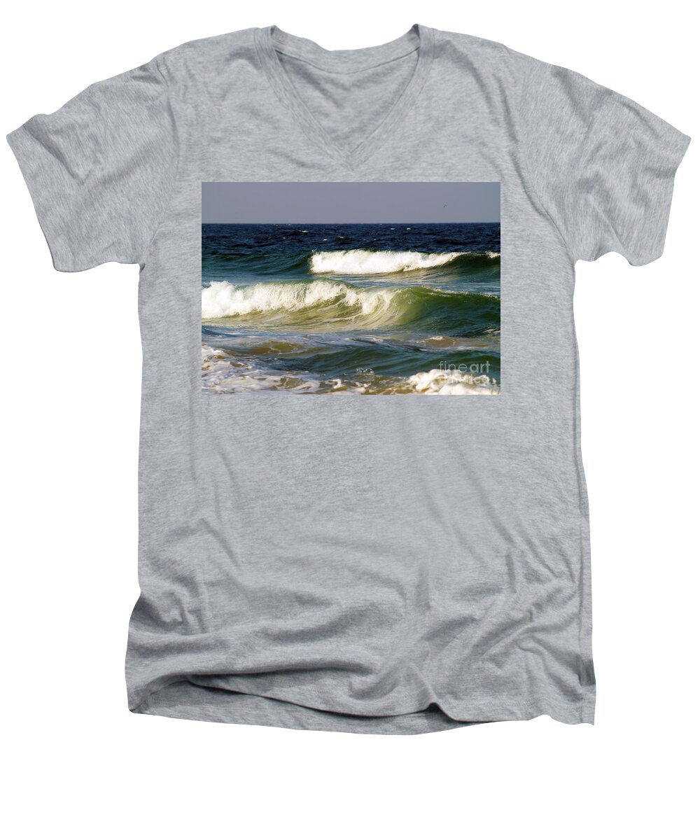 Fine Art Print Men's V-Neck T-Shirt featuring the photograph Aftermath of a Storm by Patricia Griffin Brett